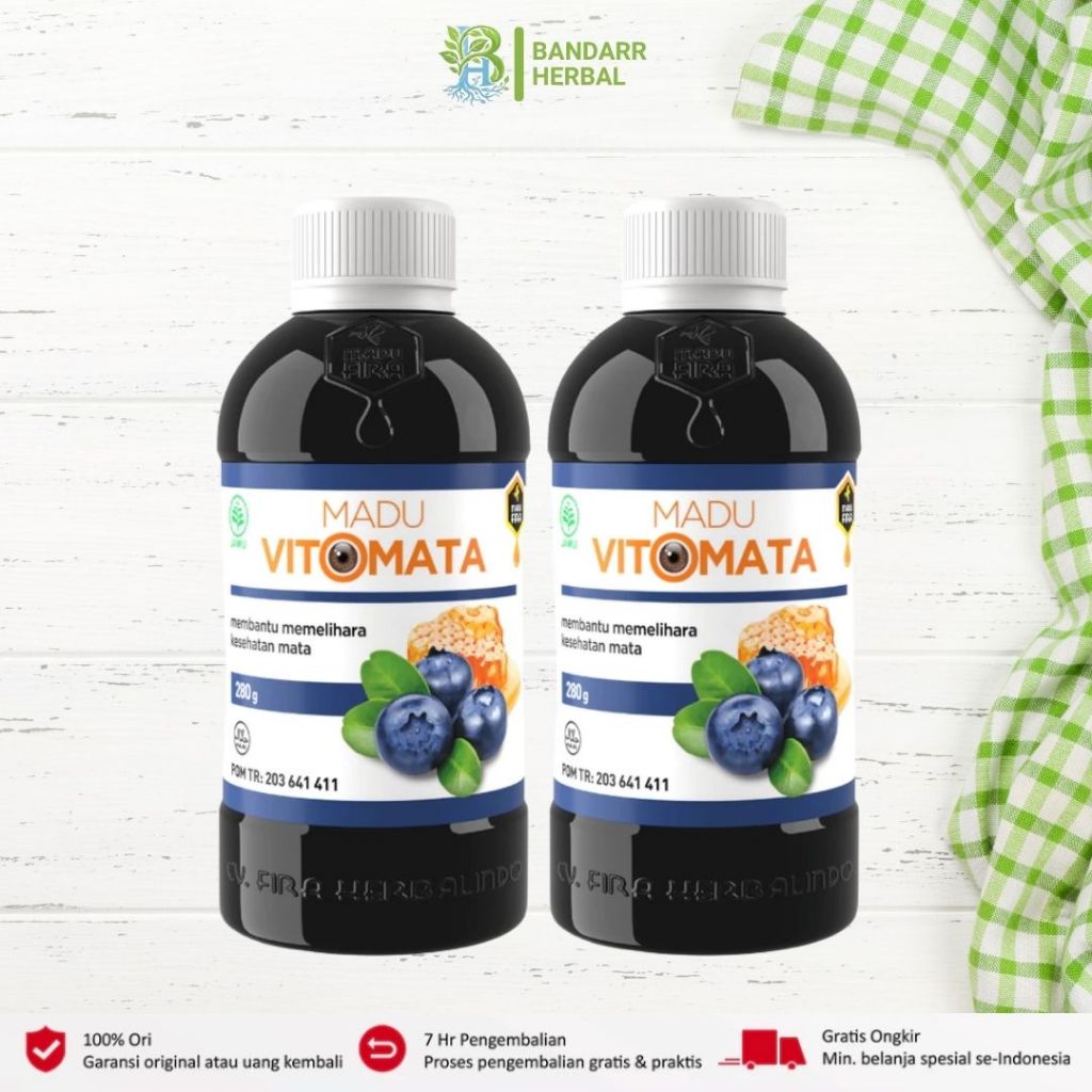 MADU VITOMATA 280gr - 2 Botol