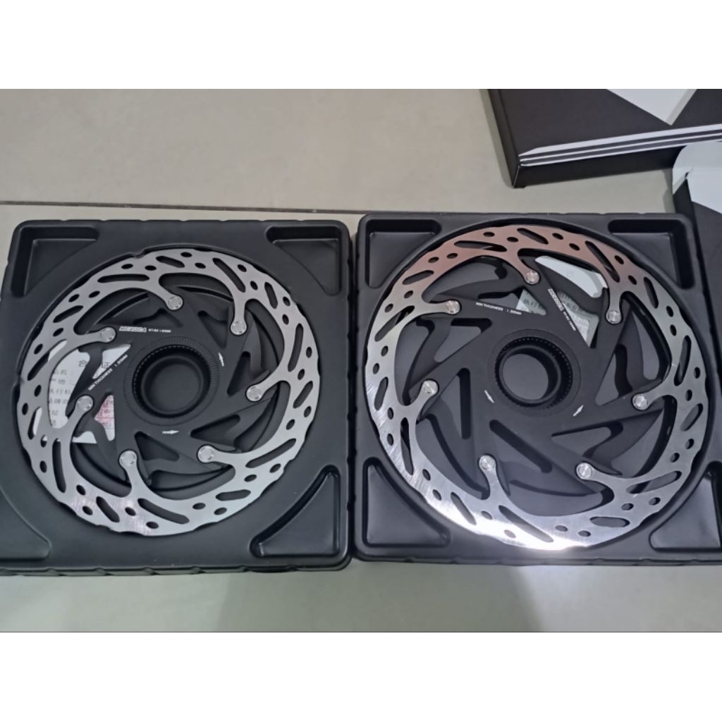 Disk Brake Tektro Flatmount dan Rotor Meroca