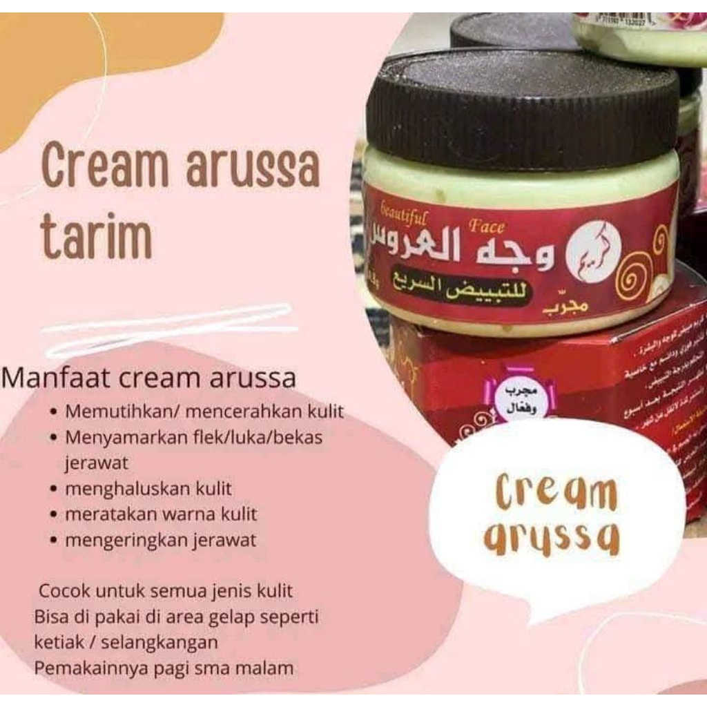 ARUSSA CREAM ORIGINAL 100%