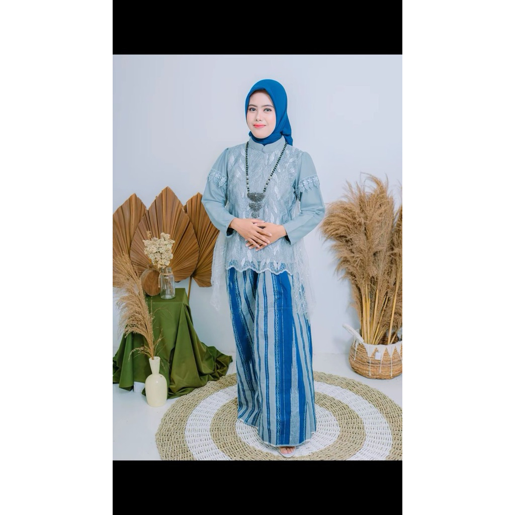 Baju pesta Renda Modern