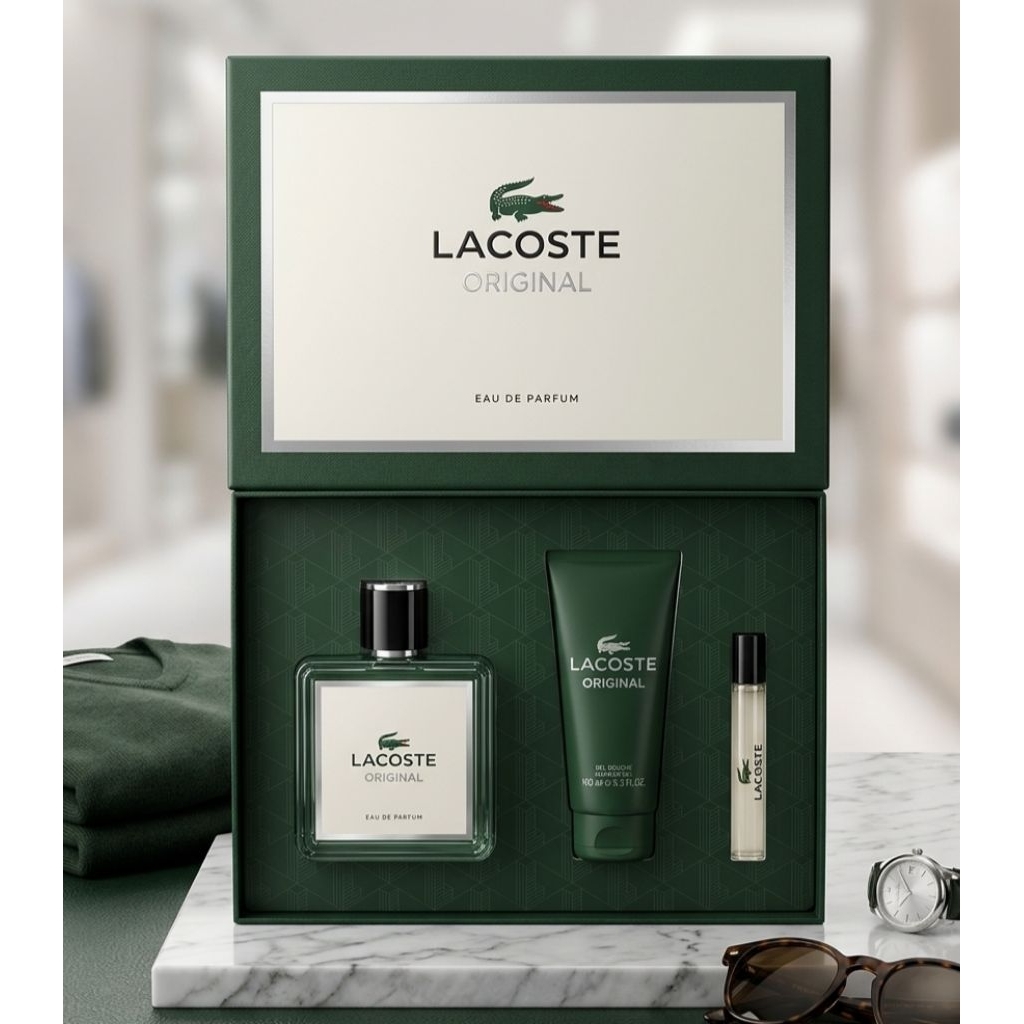 LACOSTE ORIGINAL MEN EDP SET