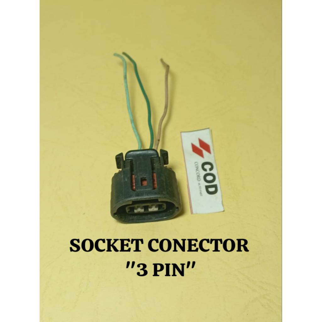 SOCKET CONNECTOR  MOBIL"3 PIN"