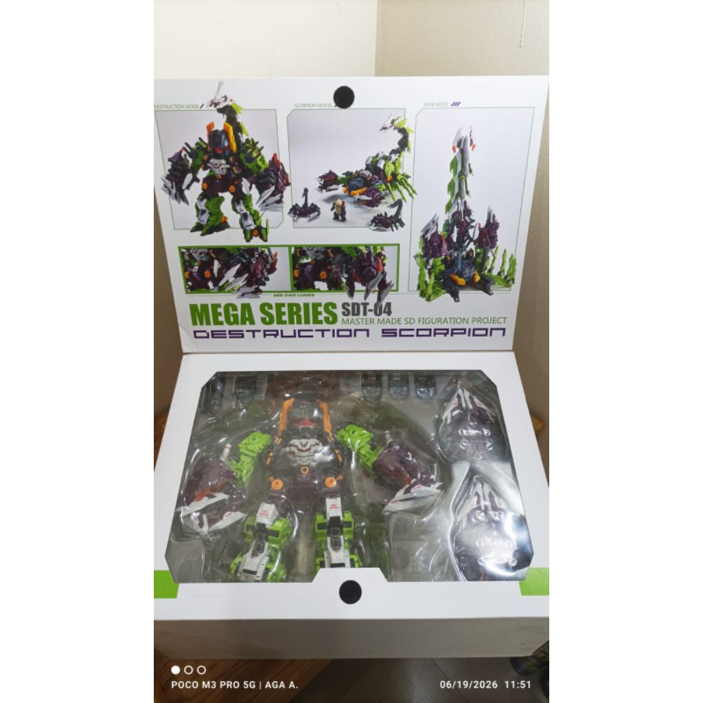 Master Made SDT 04 Destruction Scorpion