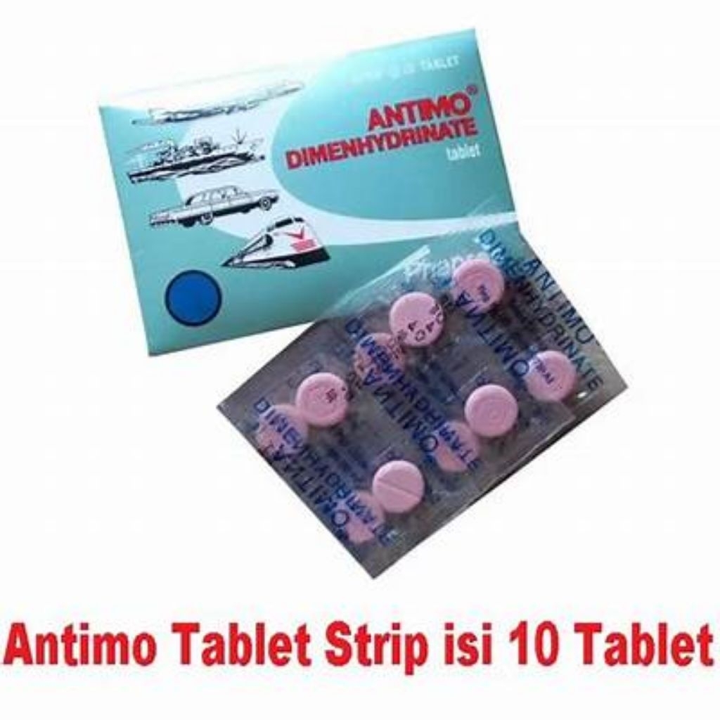 Antimo Tablet - Obat Pereda Mabuk Perjalanan