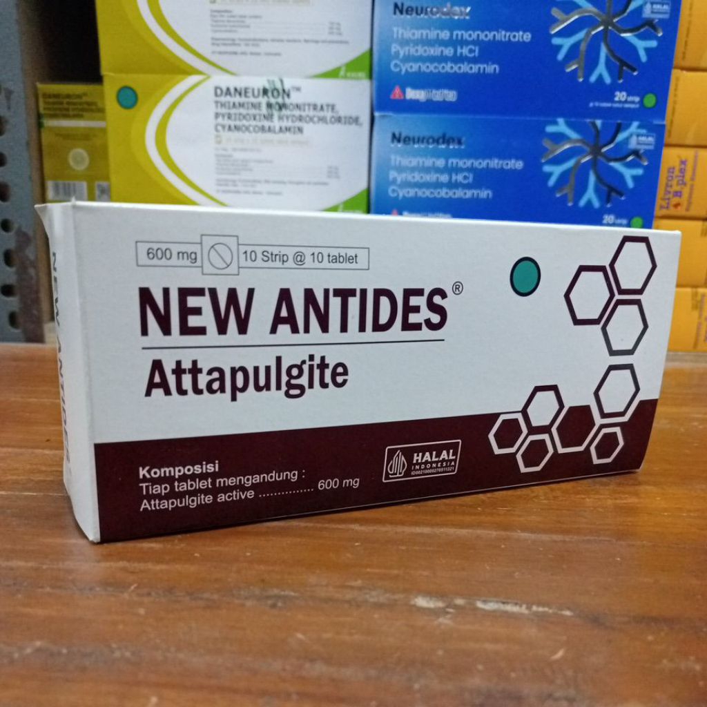 New antides tablet 1 box isi 10 strip