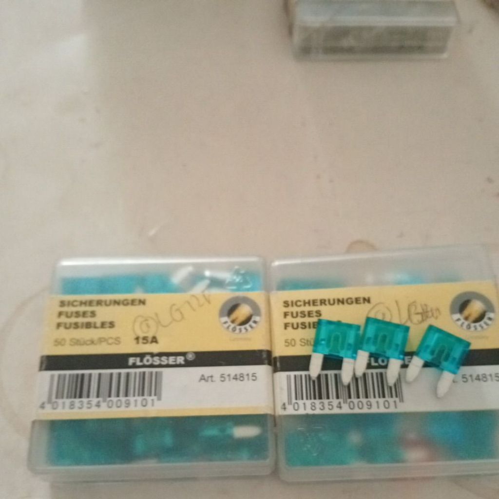 sekring tancap mini flosser 15A