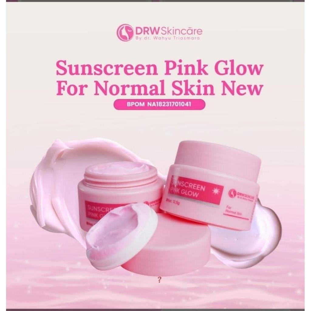 Sunscreen Pink Glowing Drwskincare