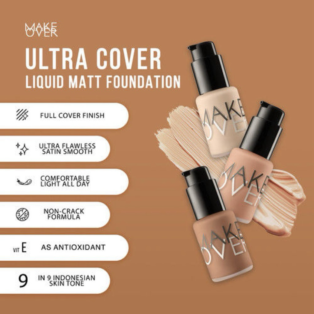 MAKE OVER LIQUID MATT FOUNDATION