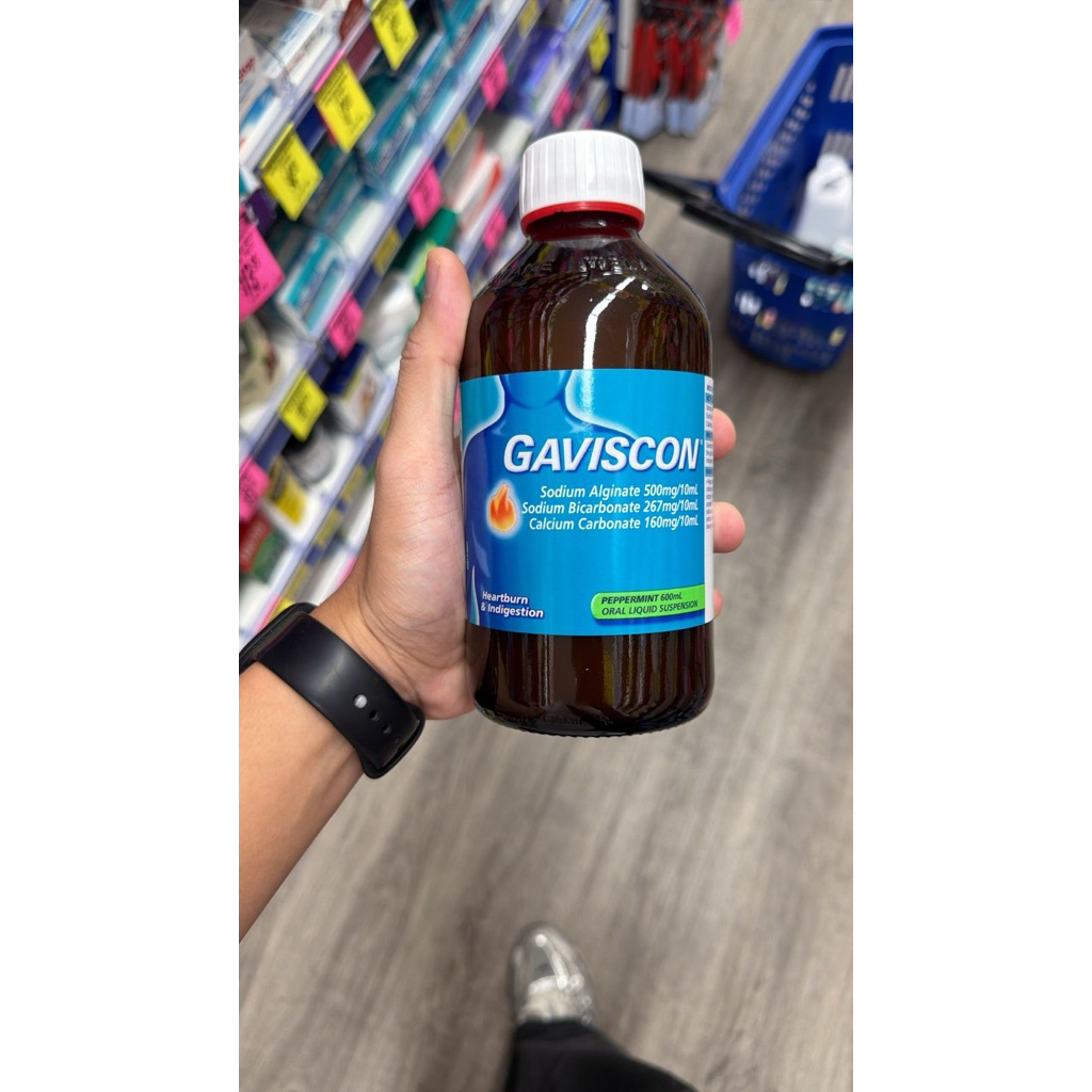 Gaviscon Core Peppermint Liquid 600Ml AUSTRALIA