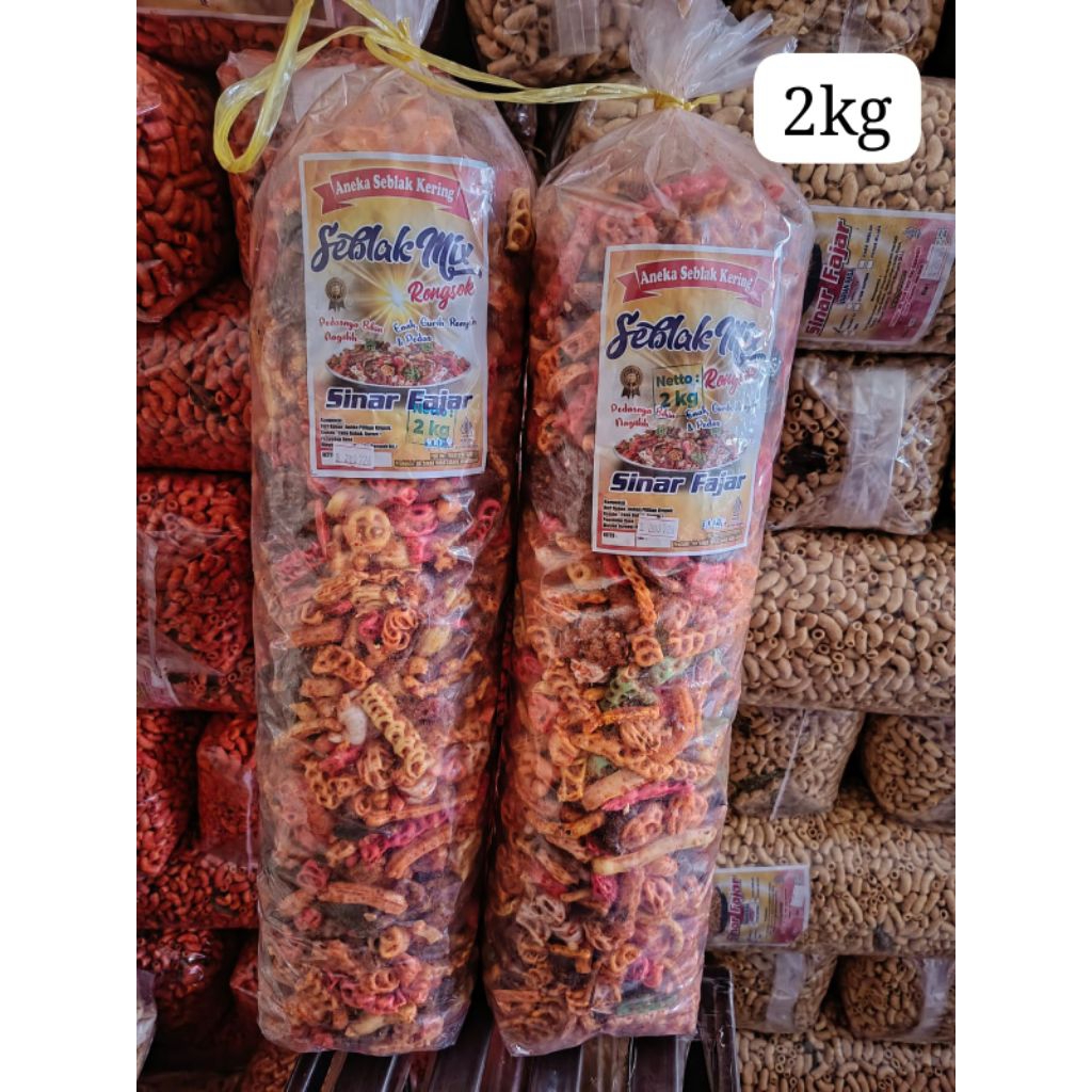 kerupuk seblak mix