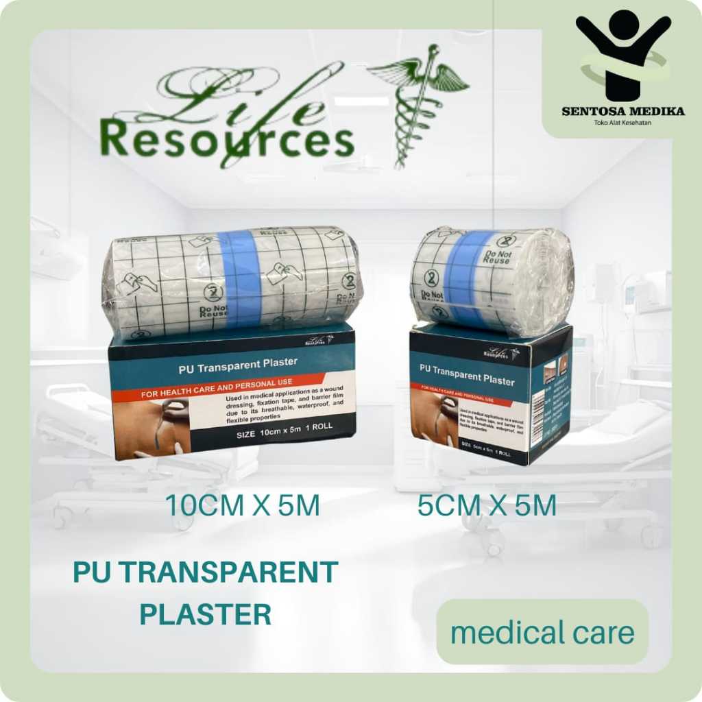 Life Resources PU Transparent Plaster Plester Transparan