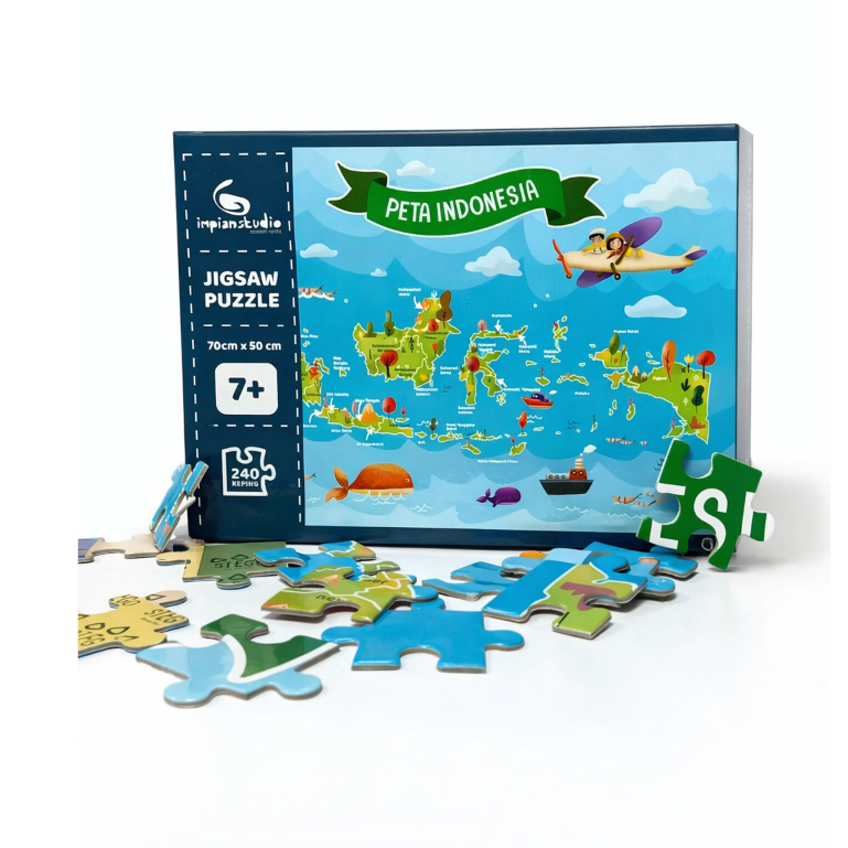 Impian Studio : Puzzle Peta Indonesia