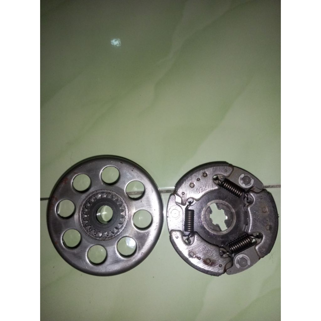 mangkok dan kampas ganda