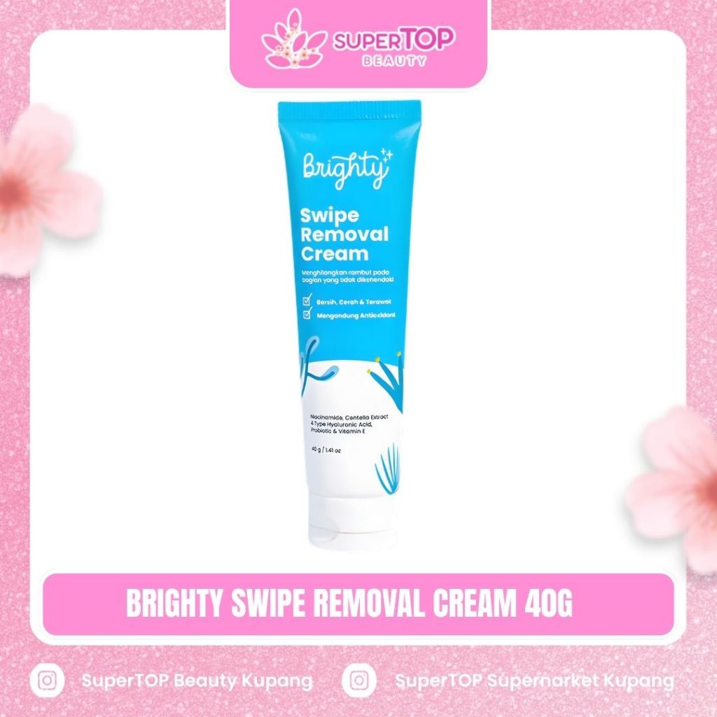 BRIGHTY SWIPE REMOVAL CREAM 40G