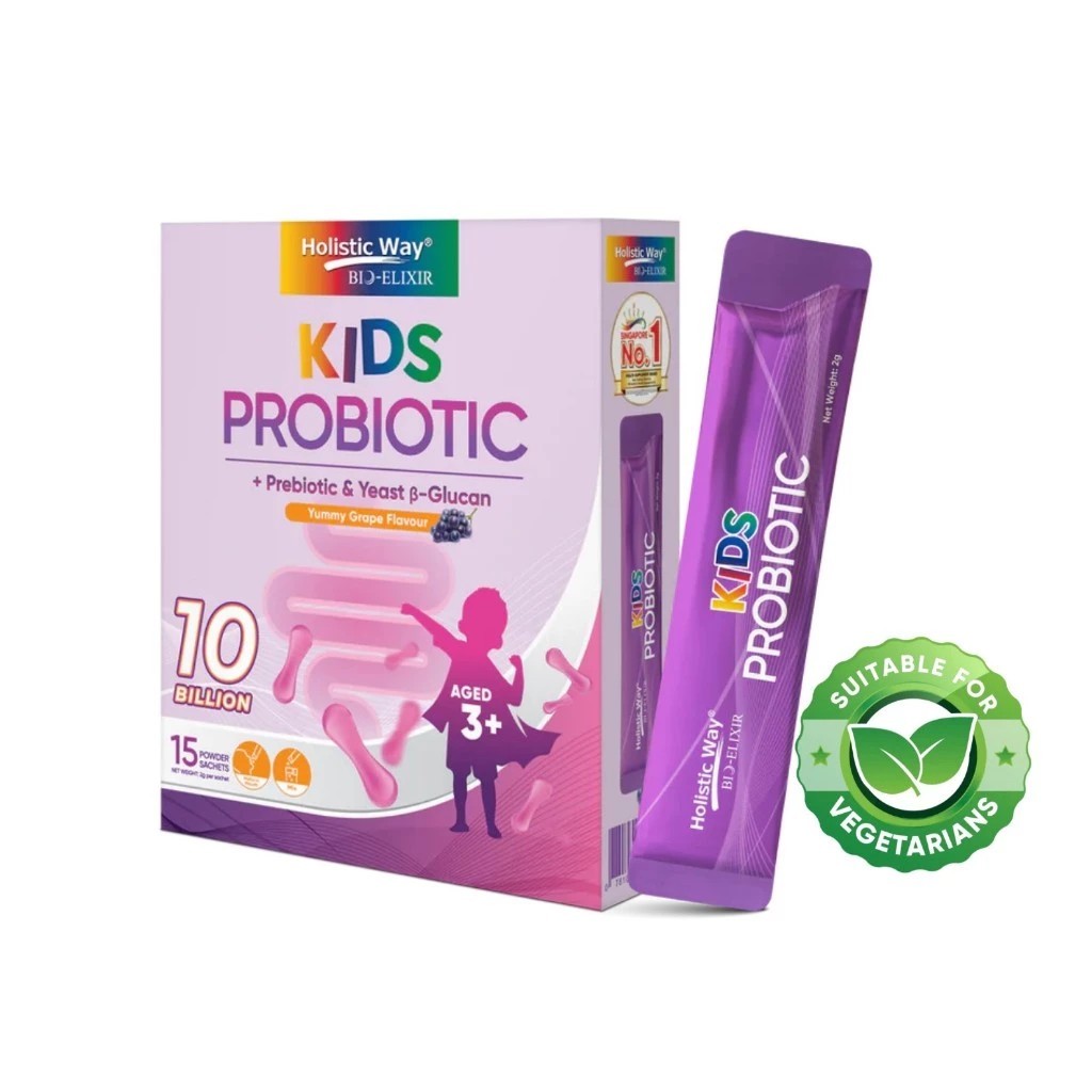 Suplemen Probiotik Anak Holistic Way Bio-Elixir 10 Billion 15 Sachet