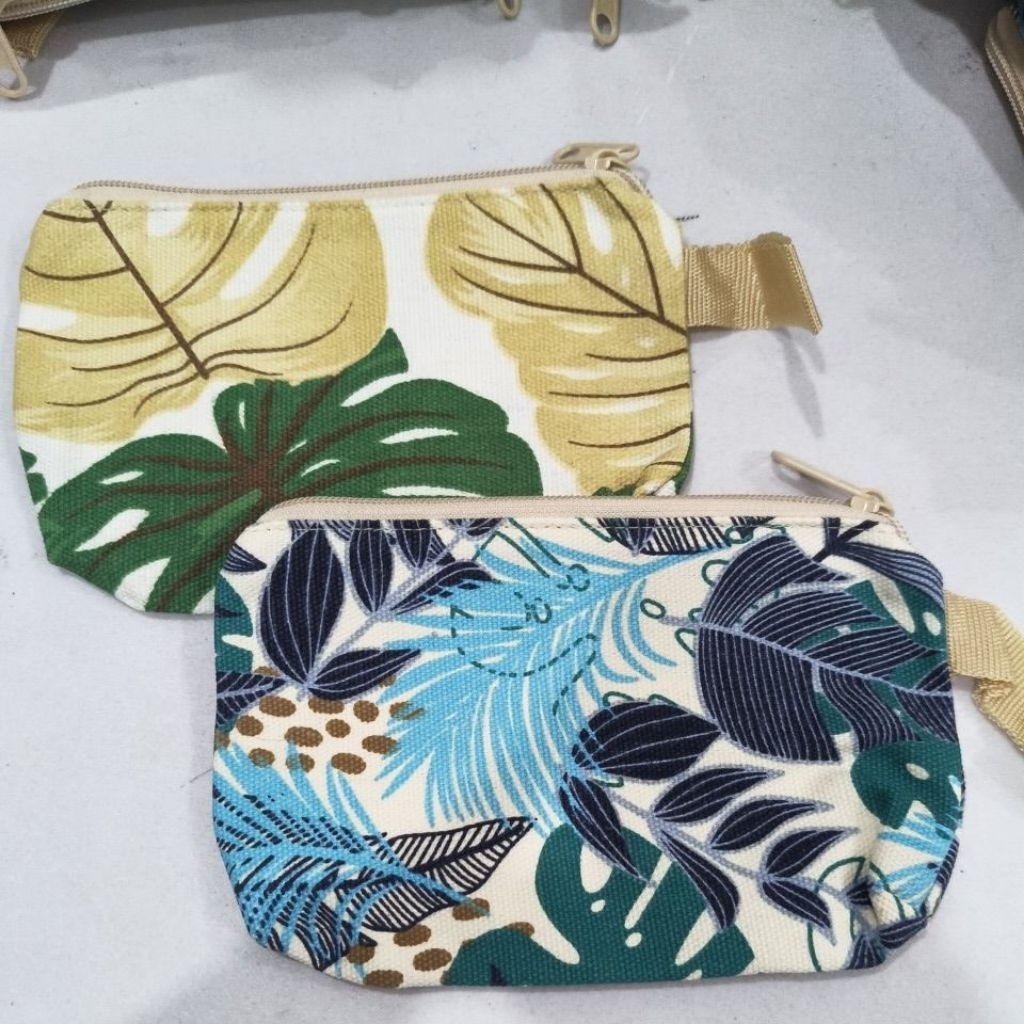 (10pcs) cosmetic pouch/A/pouch medium canvas