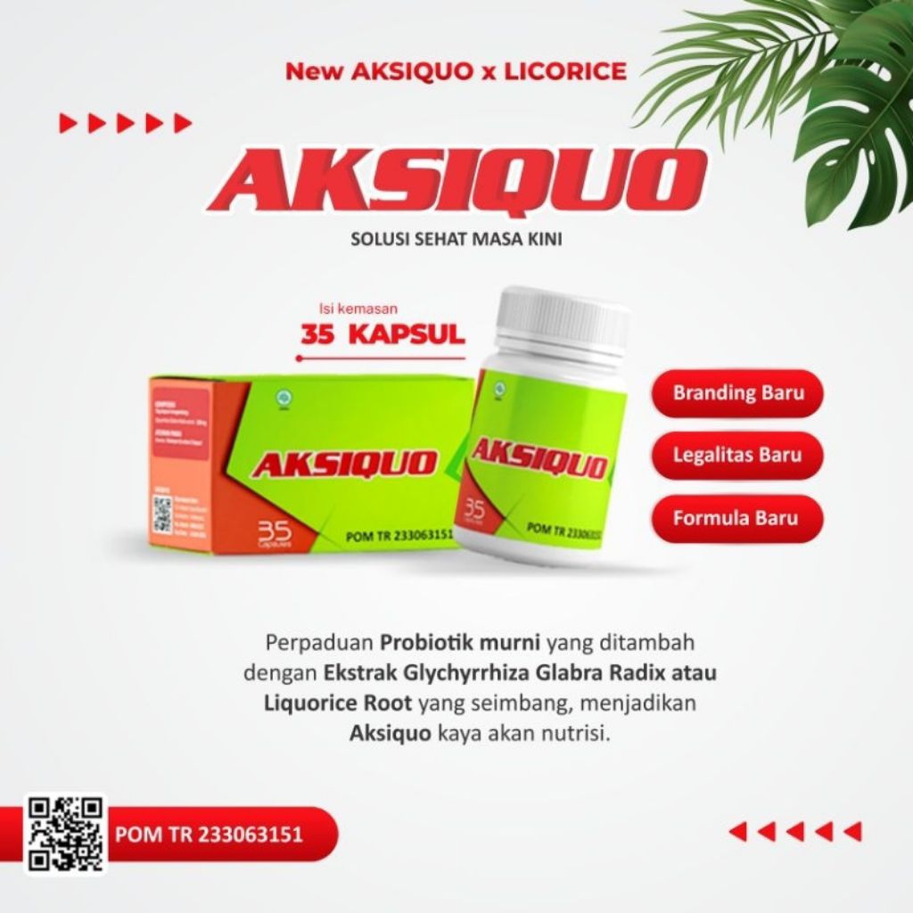 [AKSIQUO] Probiotik Aksi