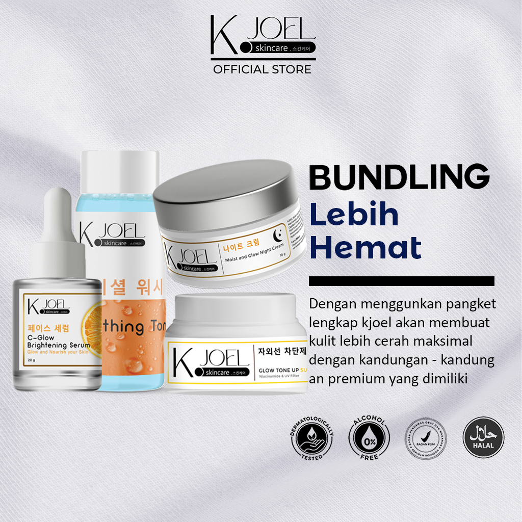 NIght + Sunscreen + Toner + Serum vitC