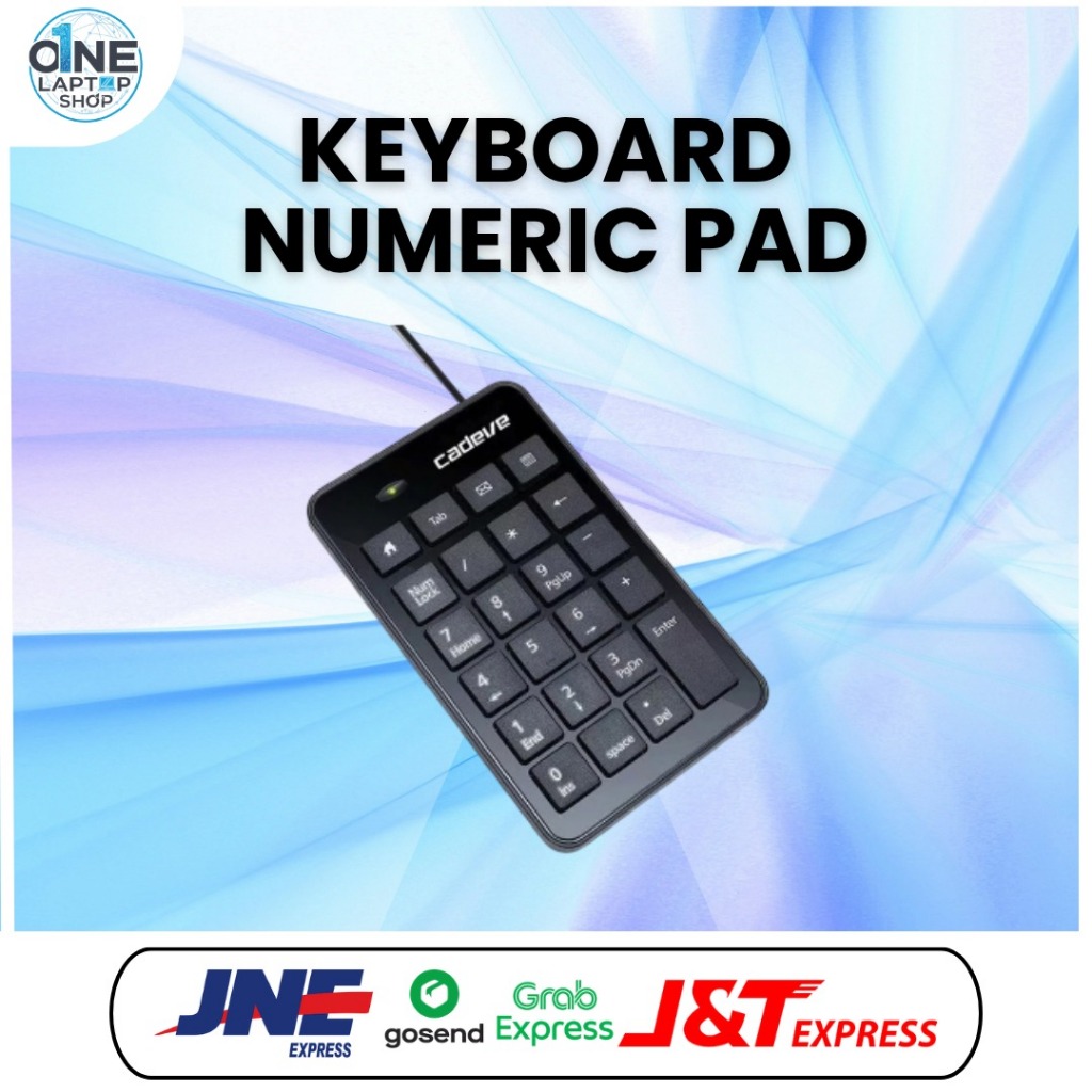 Keyboard Numerik Numpad USB Slim