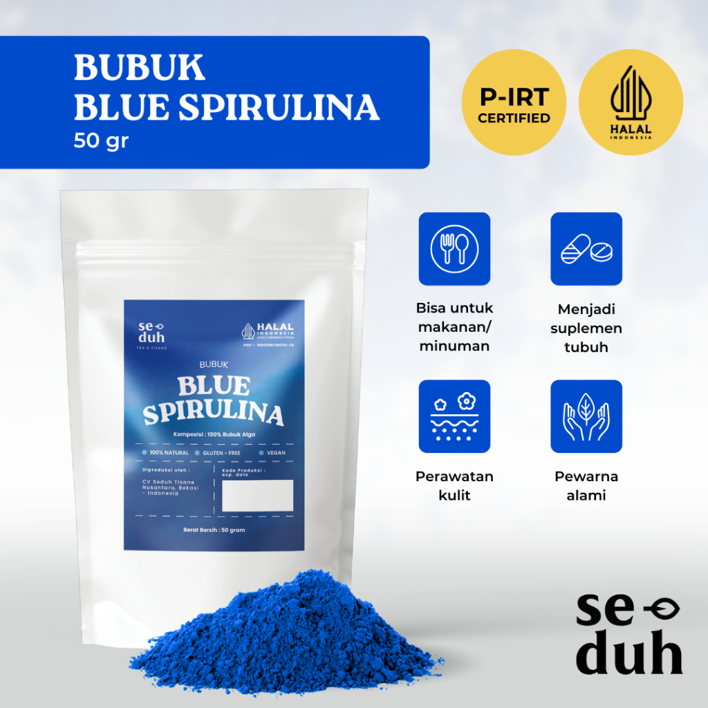 Blue Spirulina Powder