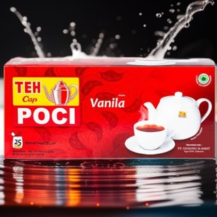 TEH CELUP POCI VANILA 25