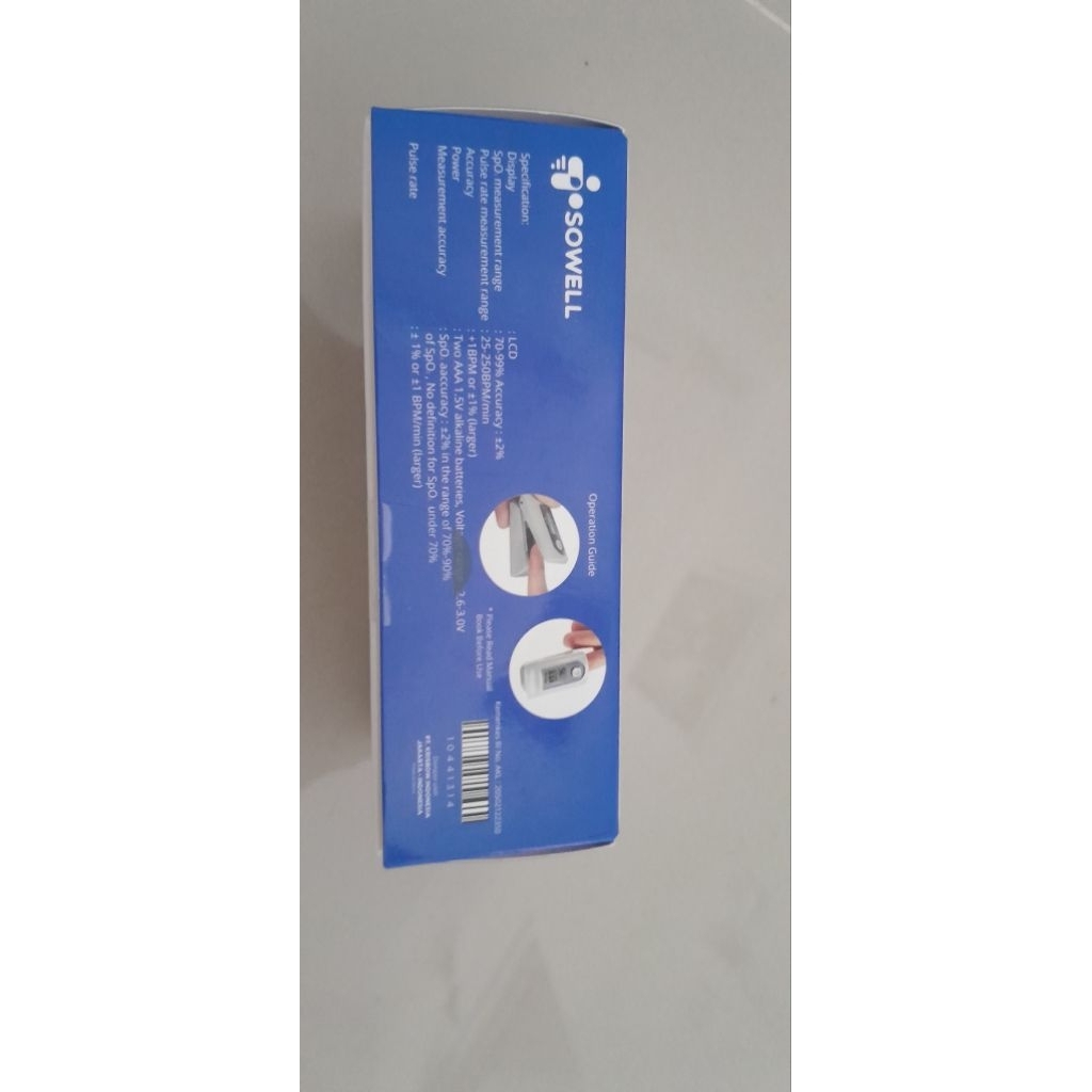 PULSE OXYMETER FINGERTIP SOWELL