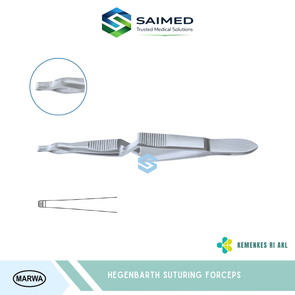Hegenbarth Forcep 12.5 cm / Hergenbat Forceps