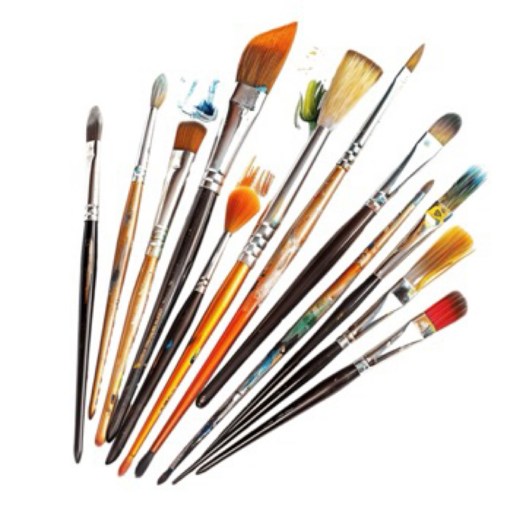 Brush make up mini set