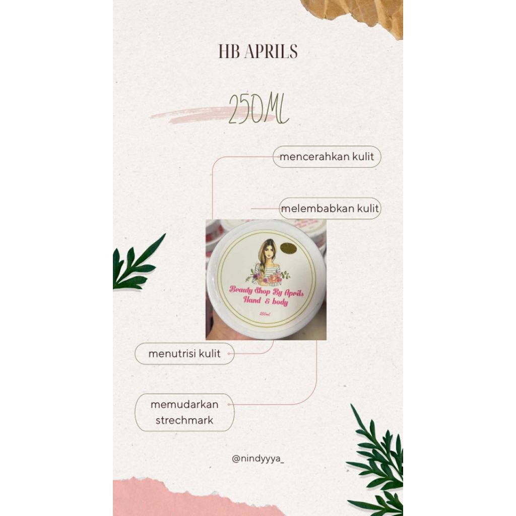 BSBA(Beauty shop by aprils)250ml