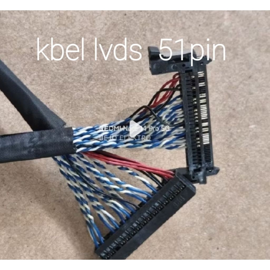 kabel lvds tv 60 pin