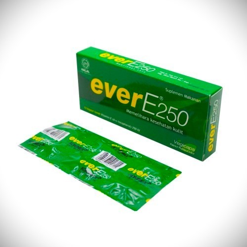 EVER E 250 IU 12 KAPSUL DAN 30 KAPSUL - VITAMIN E