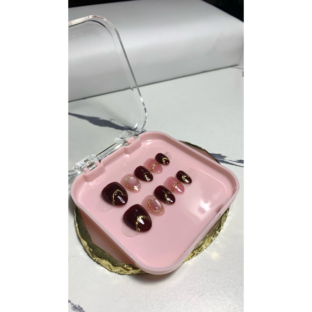 PO 2-4 HARI CUSTOM PRESS ON NAIL