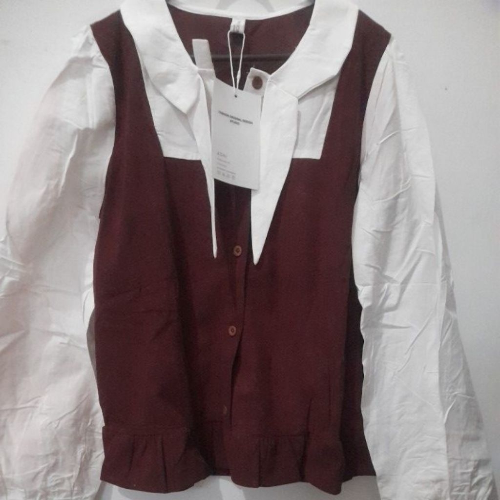 atasan corduroy