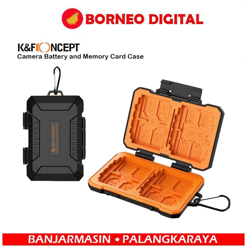 K&F Concept Camera Battery and Memory Card Case - 079