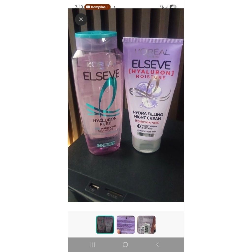 Elseve Loreal shampo