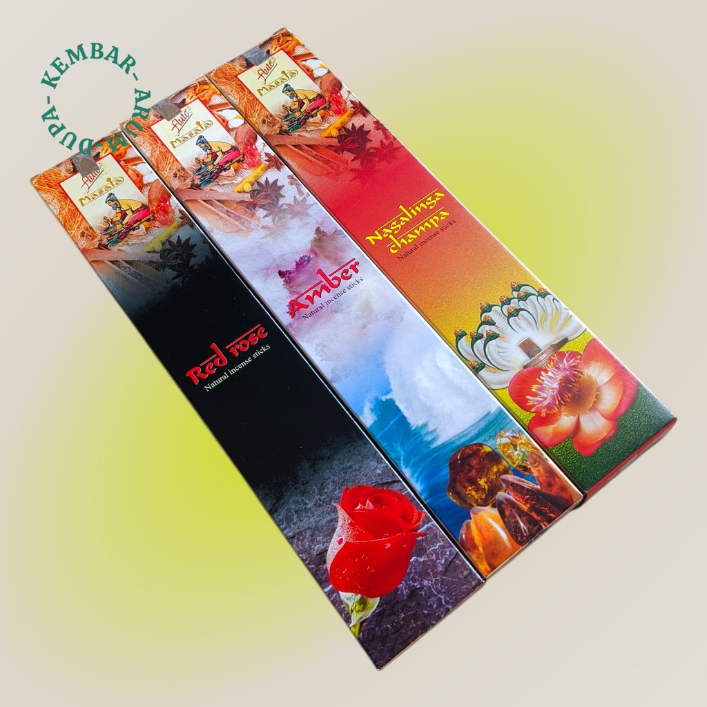 Dupa Premium India Aromaterapi Recta Flute Masala
