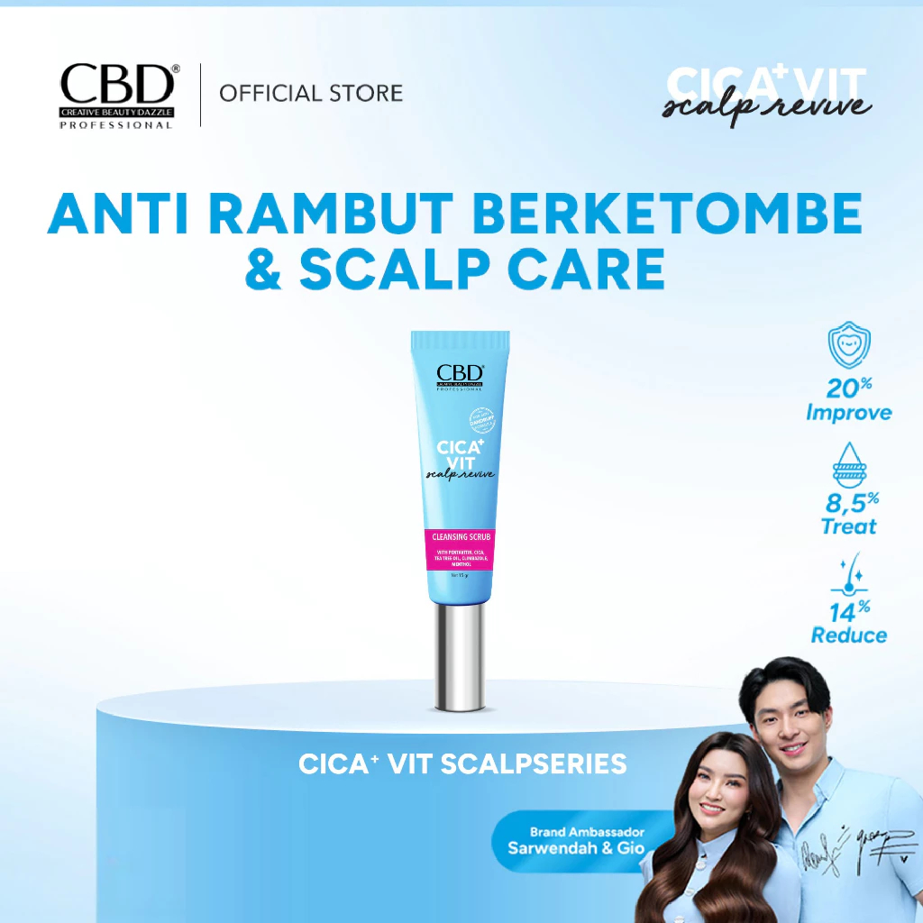 CBD CICA Cleasing Scrub - 15gr