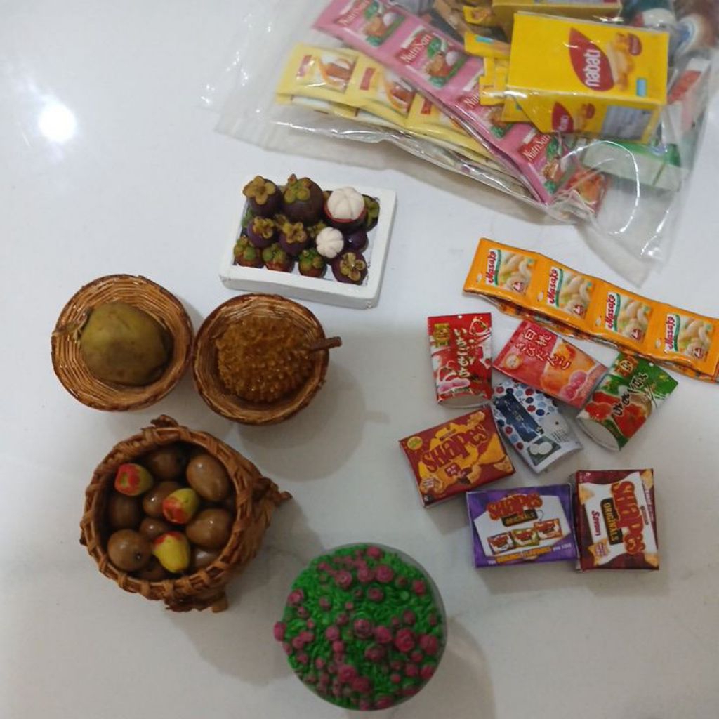 miniatur buah, makanan, bunga