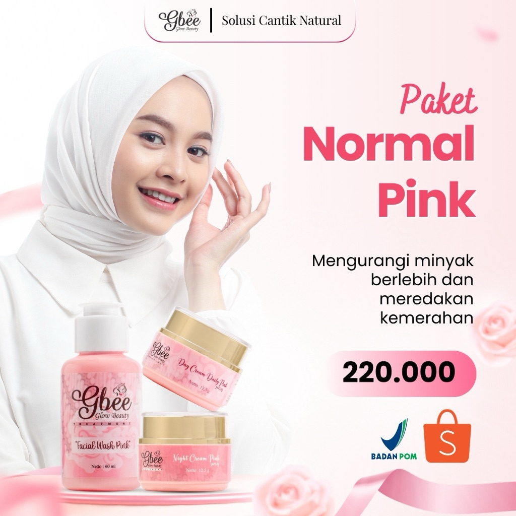paket normal pink gbee glow