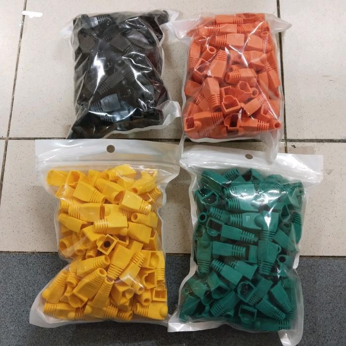 Plug Boot Rj45 isi 100 Pcs