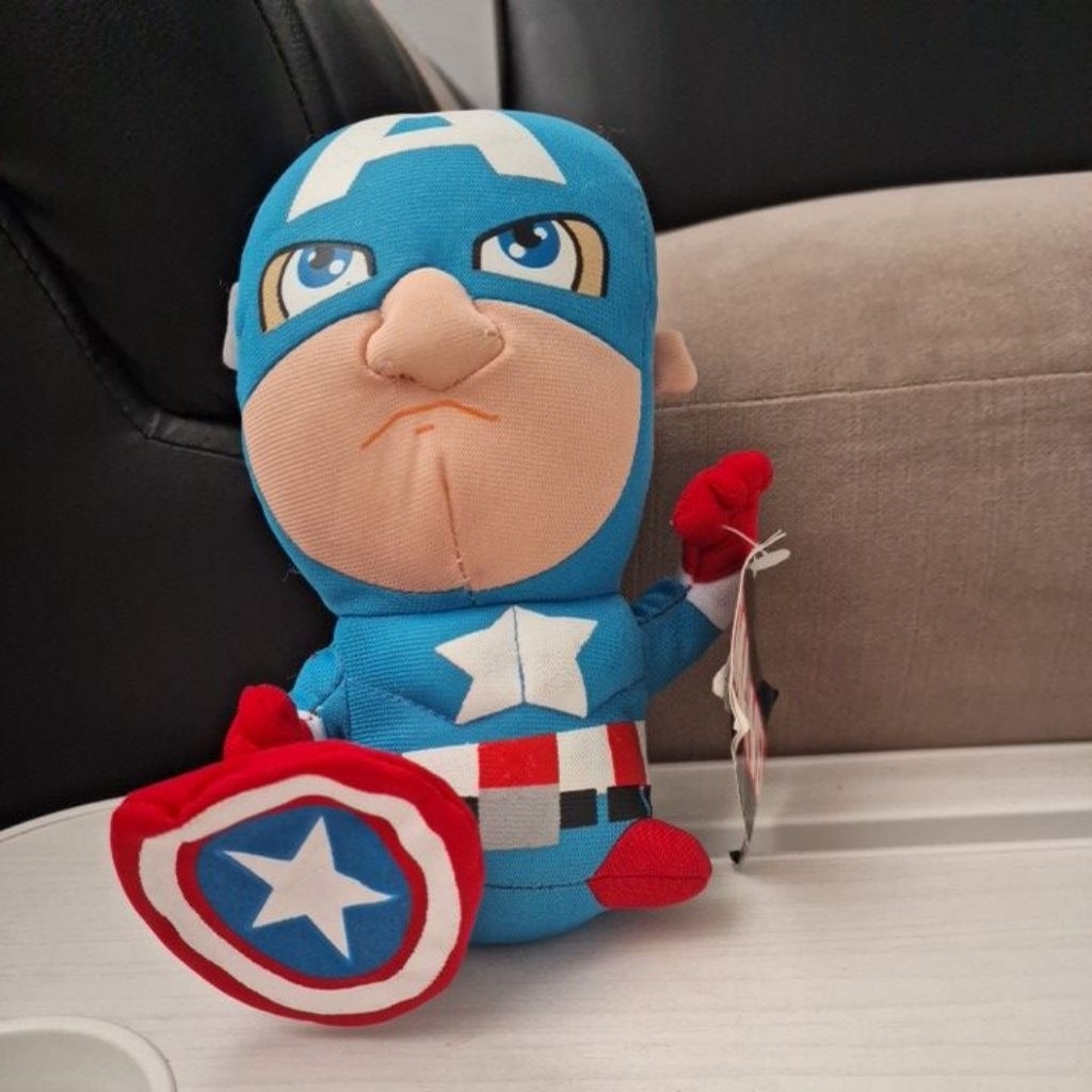 boneka captain america kapten amerika marvel