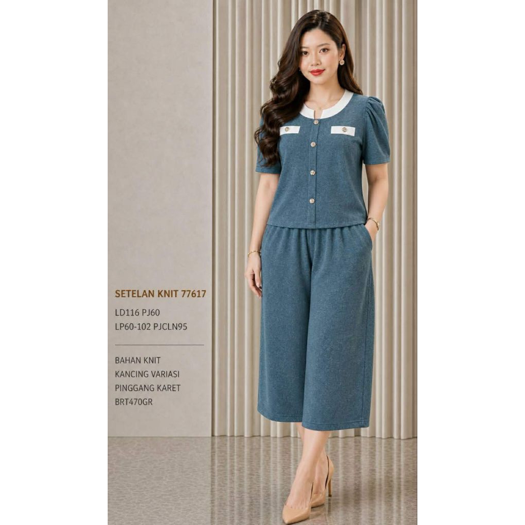 FC 77617 Setelan knit