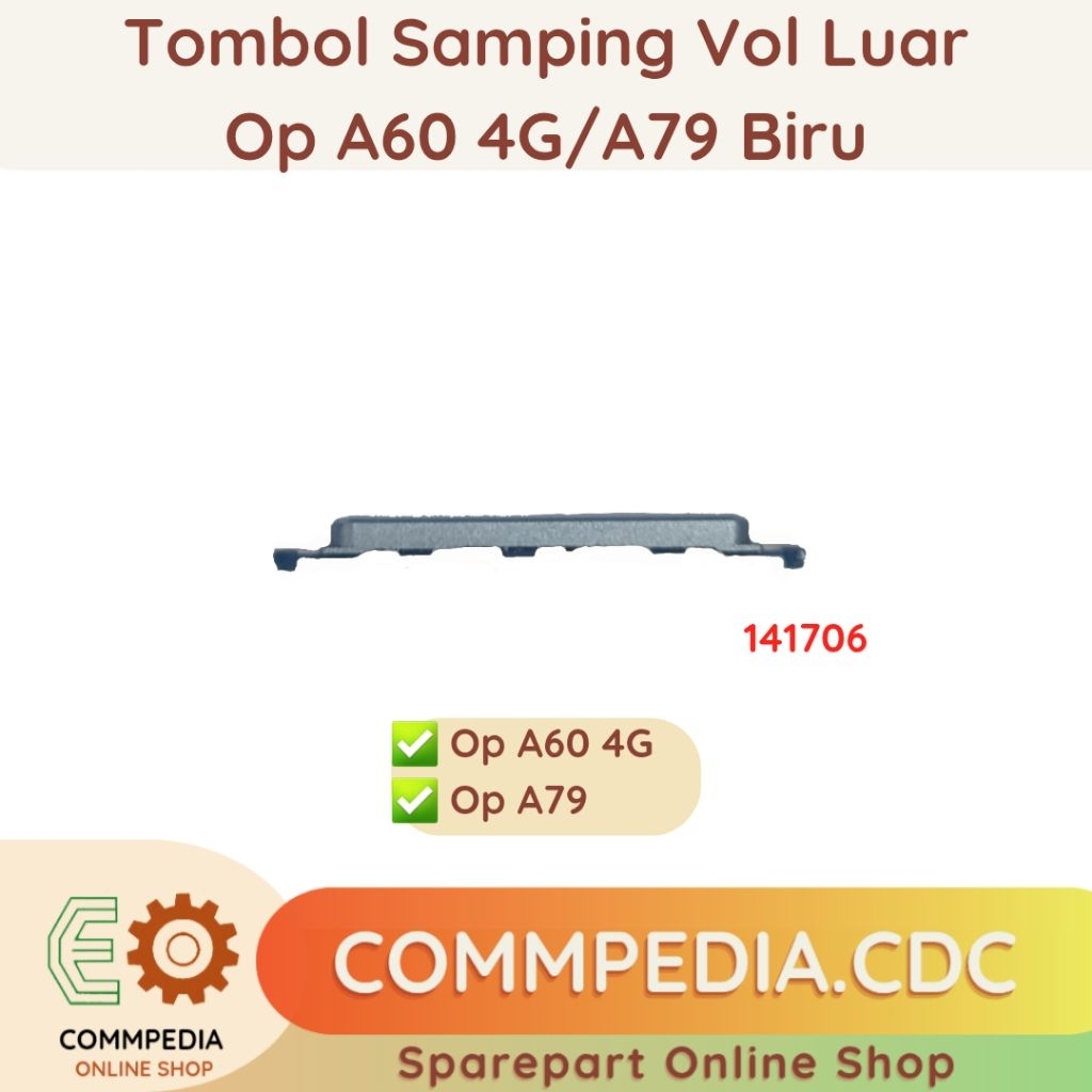 Tombol luar Volume Op A60 4G/A79