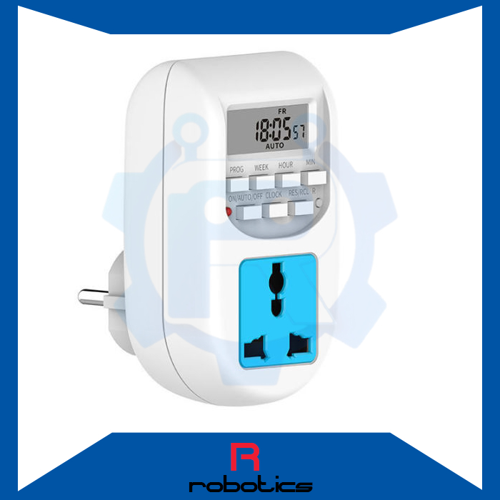 Programmable Digital Timer Switch Weekly Stop Kontak Minggu 16 Program