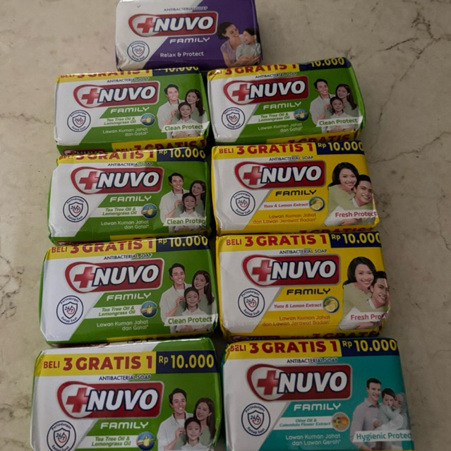 [ READY] Sabun Mandi Nuvo 72gr