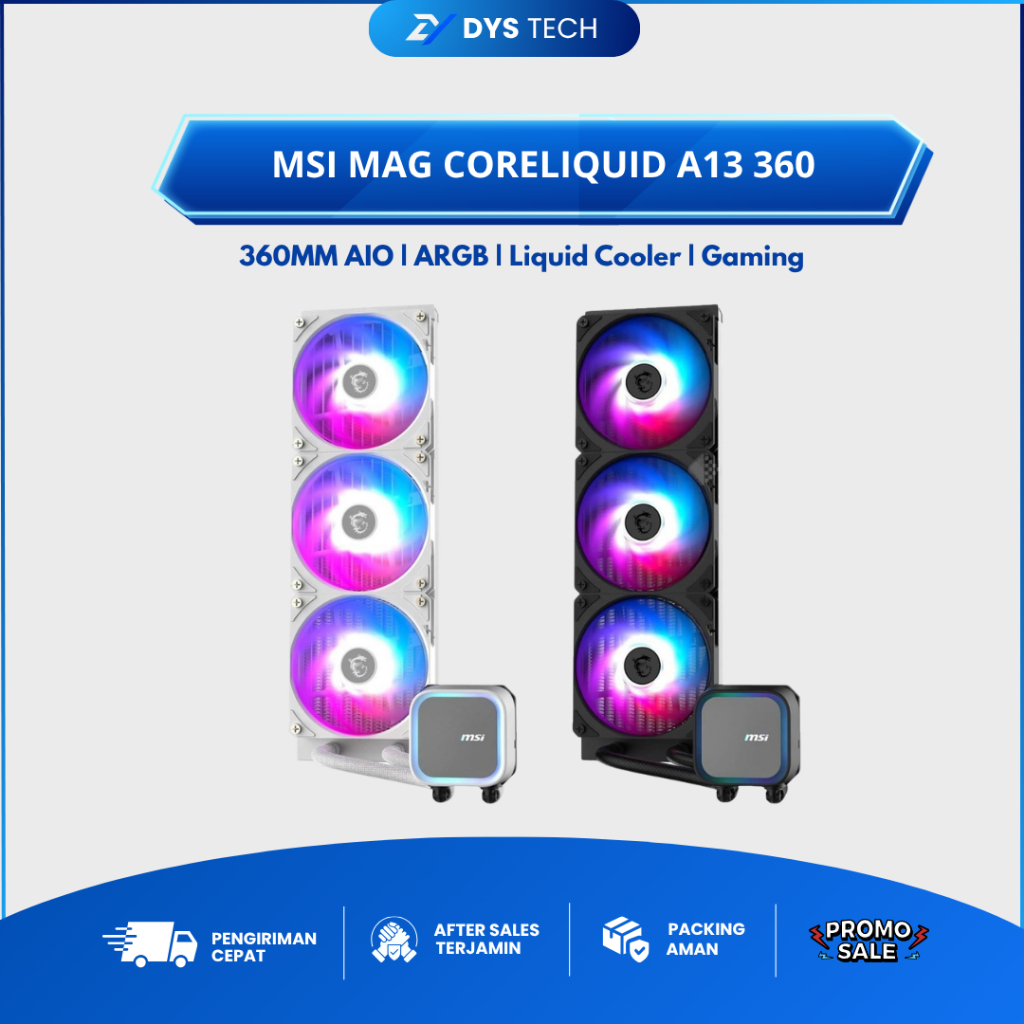 MSI MAG CORELIQUID A13 360 Liquid CPU Cooler