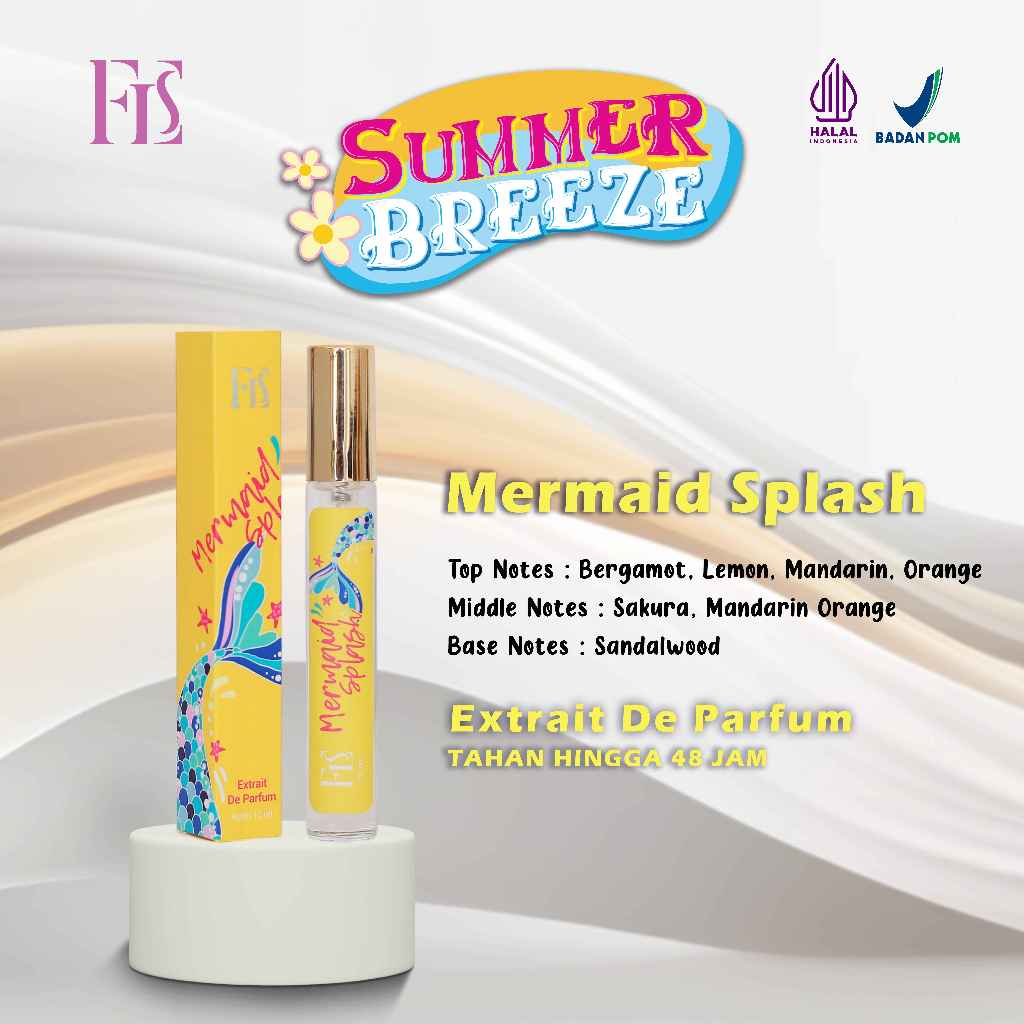 Parfum Extrait Summer Breeze Mermaid Splash