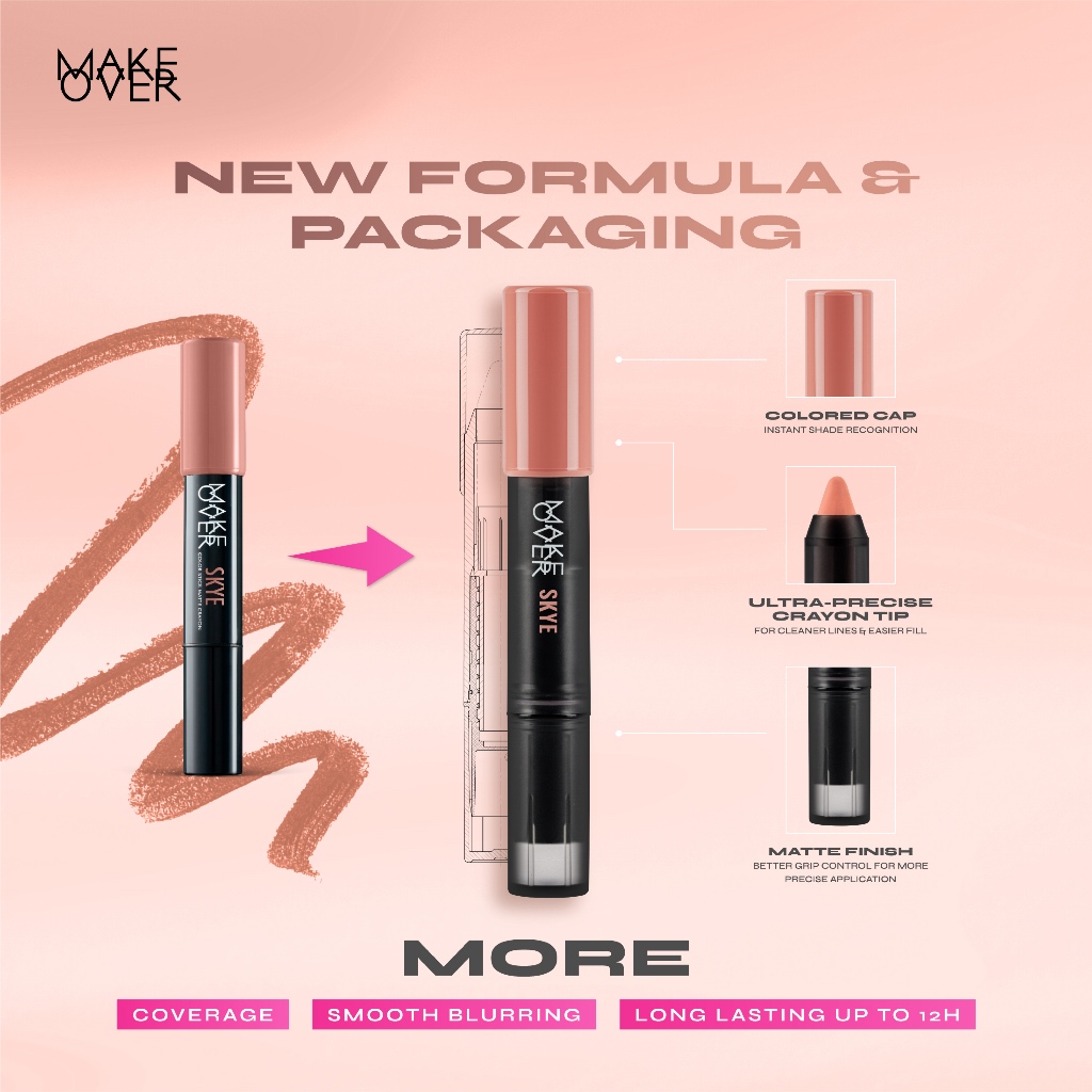 MAKE OVER Color Stick Matte Crayon