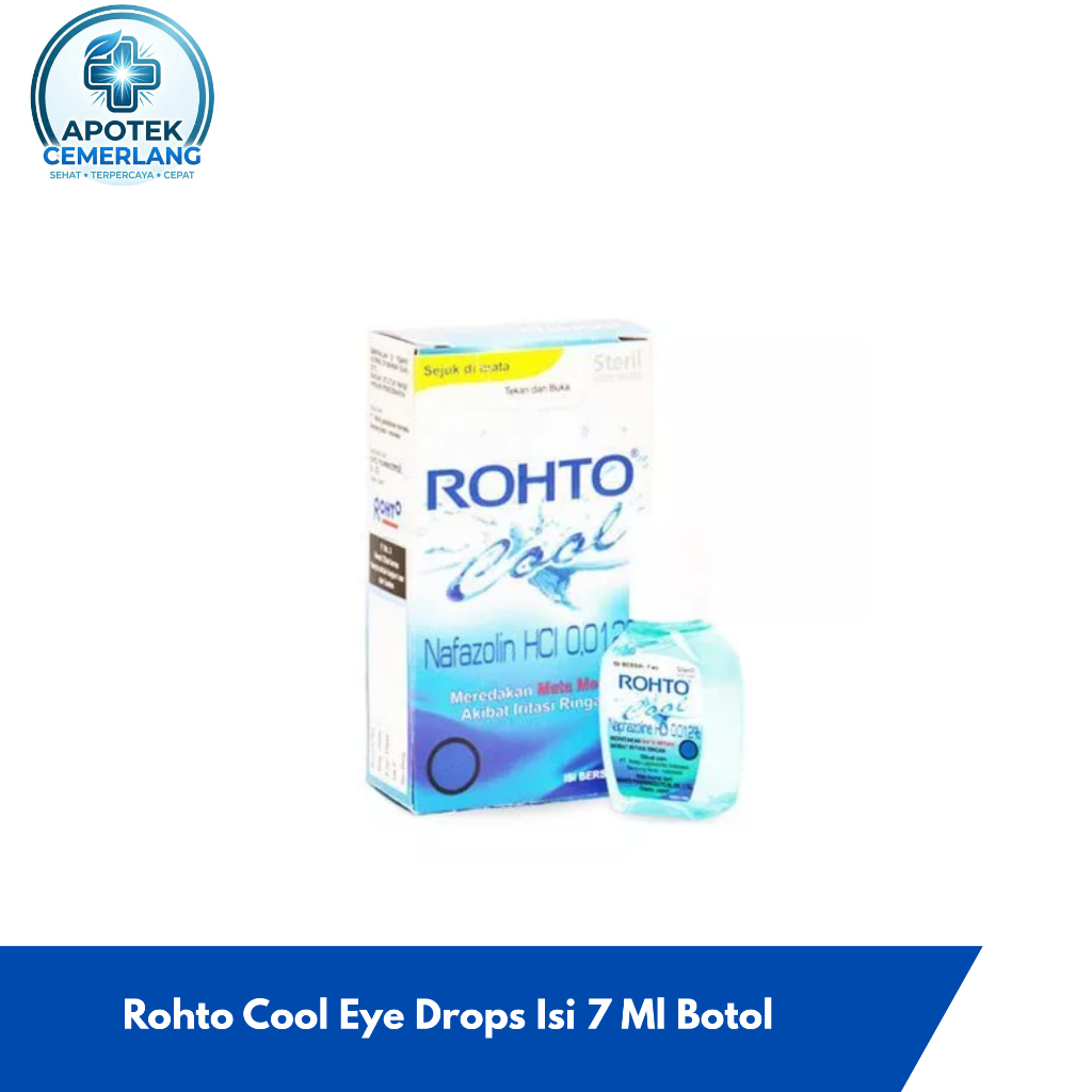Rohto Cool Eye Drops 7 ML Botol