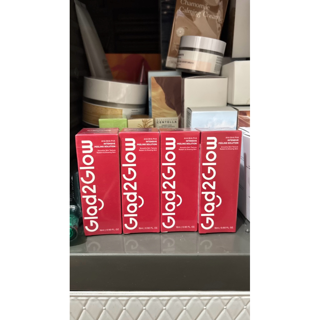 GLAD2GLOW peeling, acne set